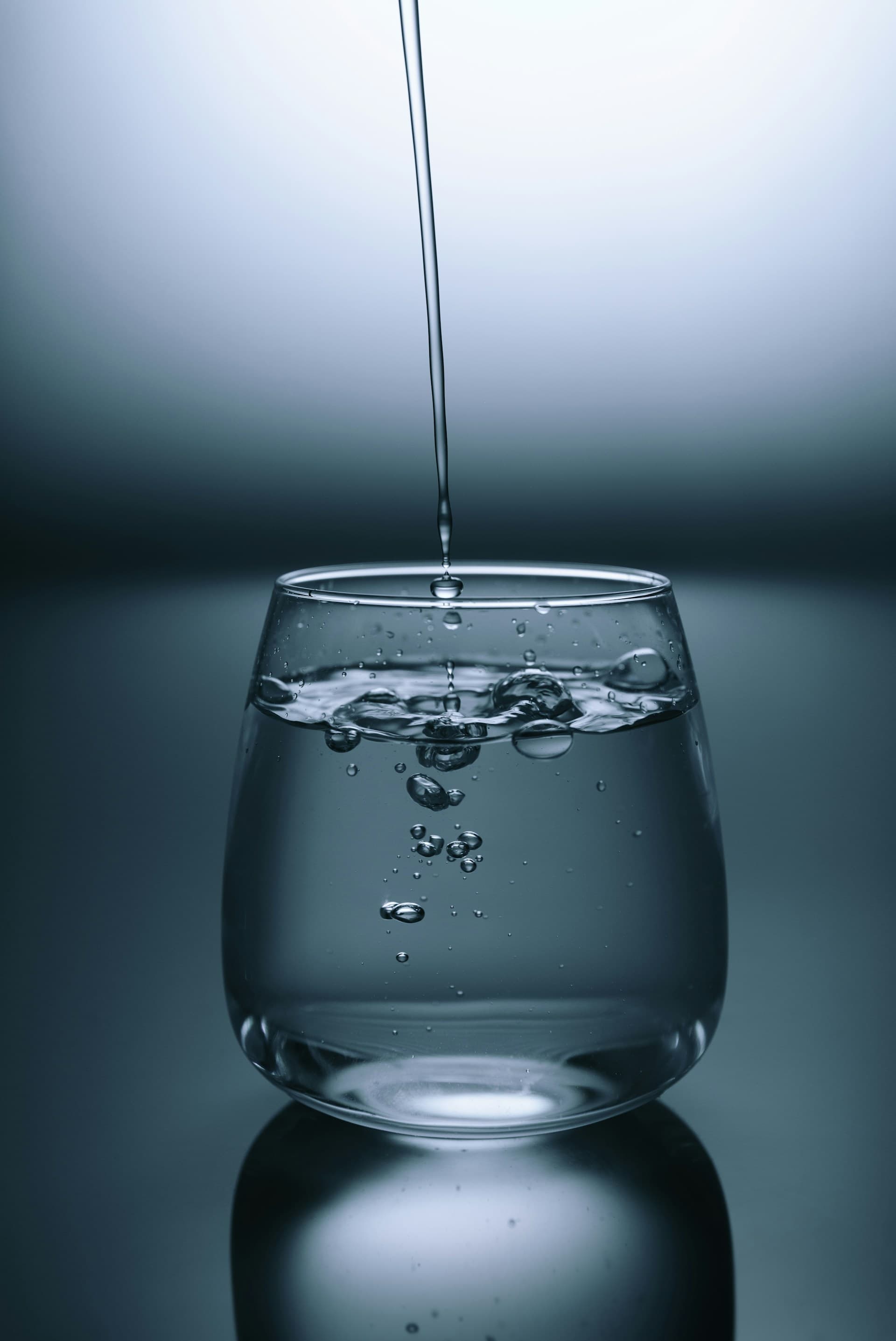 Hard water mineral visualization